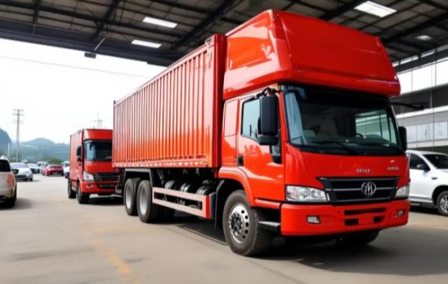千灯12米厢式货车